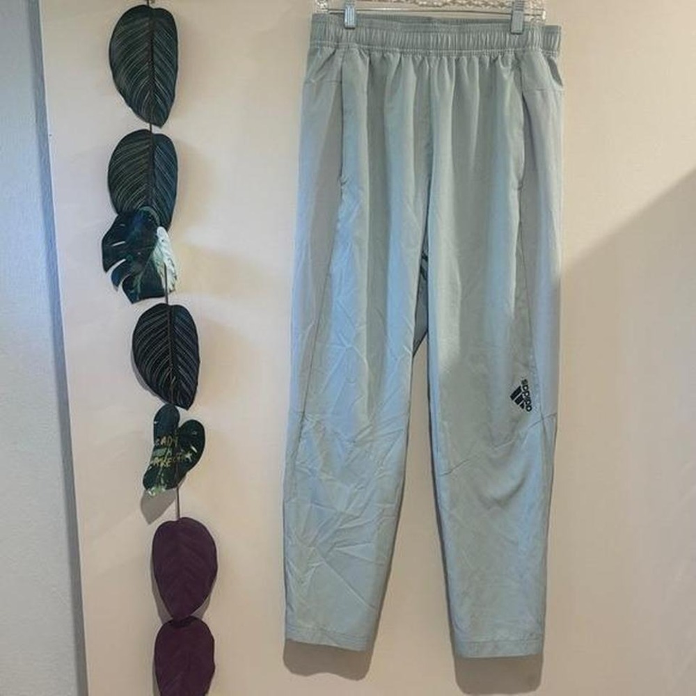 Adidas Gray Track‎ Pants Size Large - Lightweight Jogger Pants